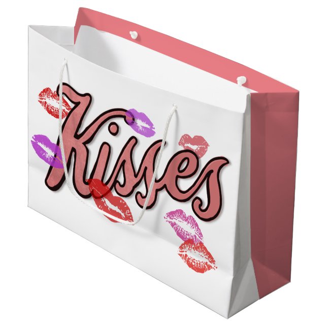 GRAND SAC CADEAU LIP KISSES (Devant Angle)