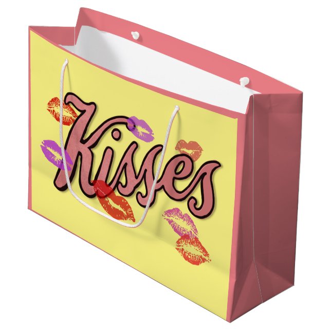 GRAND SAC CADEAU LIP KISSES (Devant Angle)