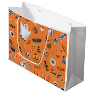 Grand Sac Cadeau Little Boo est presque attendu Halloween
