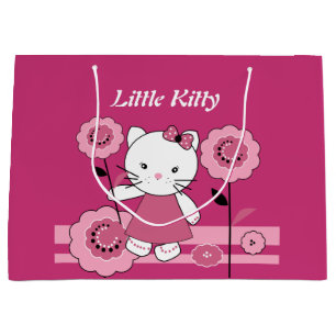 Grand Sac Cadeau Little Kitty