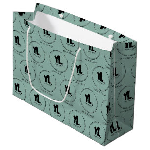 Grand Sac Cadeau Logo d'entreprise personnalisé professionnel