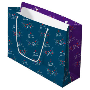 Grand Sac Cadeau LOVE ECHO - Comic Birds Tweetlercools 2