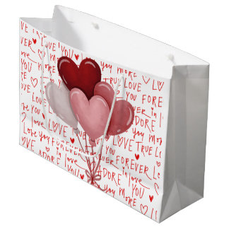 Grand Sac Cadeau Love Vibes Large Gift Bag