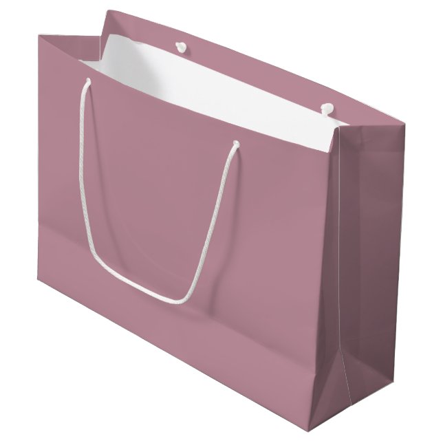 Grand Sac Cadeau Lovely Mauve - Pink Large Cadeau (Devant Angle)