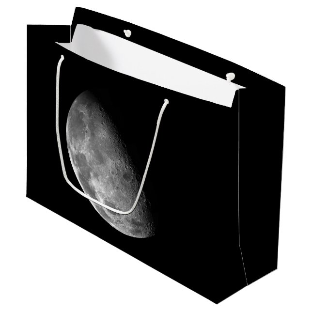 Grand Sac Cadeau Lune (Devant Angle)