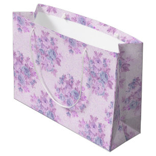 Grand Sac Cadeau Luxe floral
