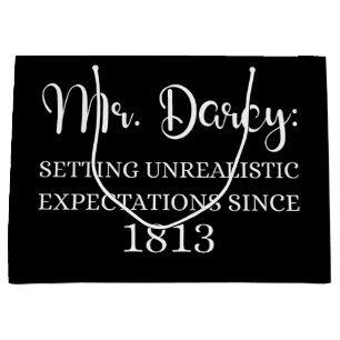 Grand Sac Cadeau M. Darcy : Attentes irréalistes Depuis 1813