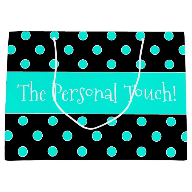 Grand Sac Cadeau Magasin De Papier Pleaser (Devant)