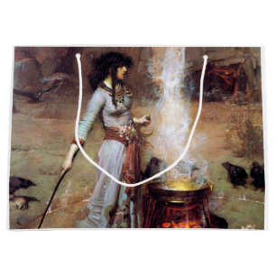 Grand Sac Cadeau Magic Circle John William Waterhouse