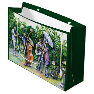Grand Sac Cadeau Maman ne m'a jamais averti des joueurs tuba