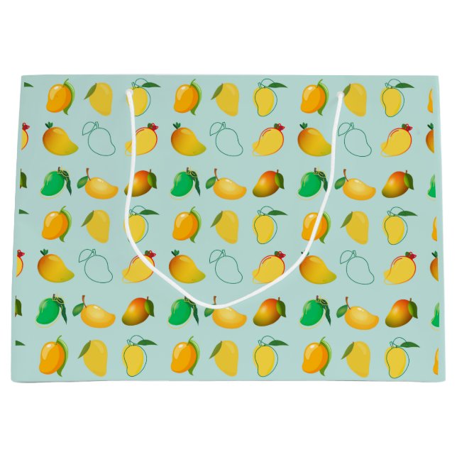 Grand Sac Cadeau Mango frais (Devant)