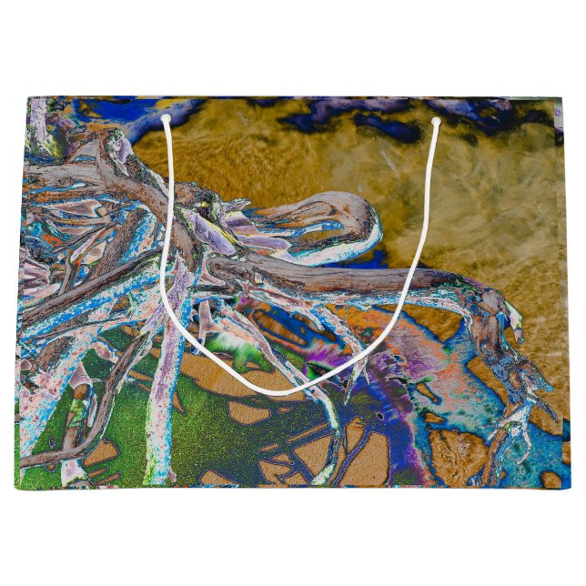 Grand Sac Cadeau Mangrove Roots Gift Bag (Devant)