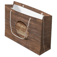 Mariage en bois rustique Monogramme personnalisé