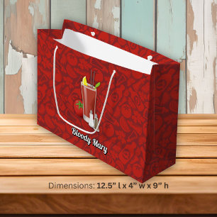 Grand Sac Cadeau Marie sanglante