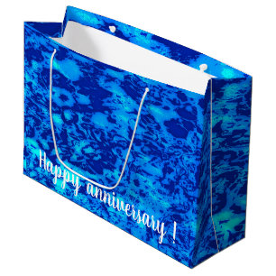 Grand Sac Cadeau Marine Personnaliser profonde Eau douce de l'océan
