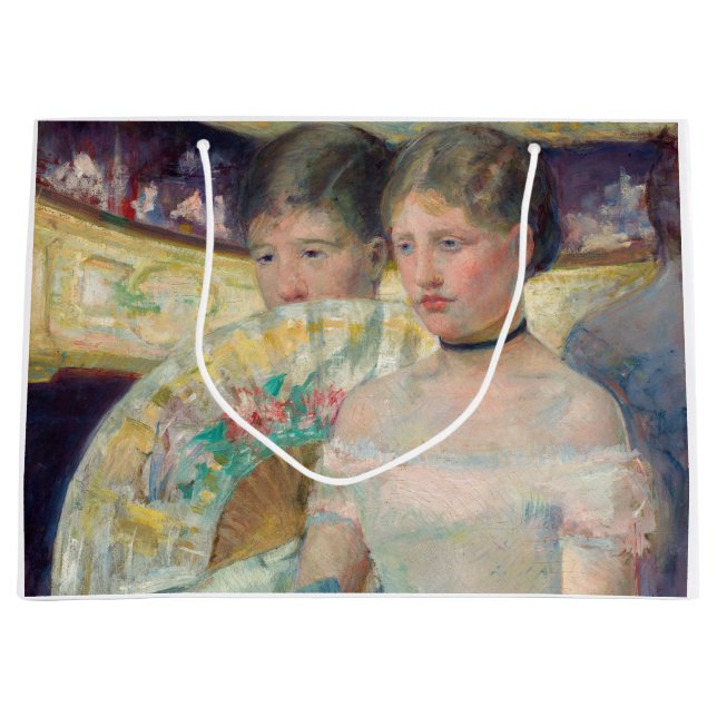 Grand Sac Cadeau Mary Cassatt - Le Loge (Devant)