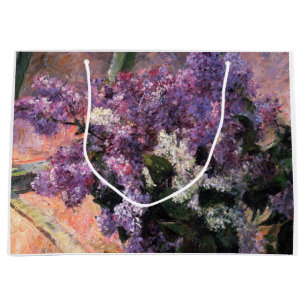 Grand Sac Cadeau Mary Cassatt - Lilacs dans une fenêtre