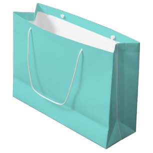 Grand Sac Cadeau Mauvaise couleur turquoise turquoise