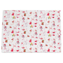 Mignon Ourson Kawaii & Cœurs Saint Valentin Wr