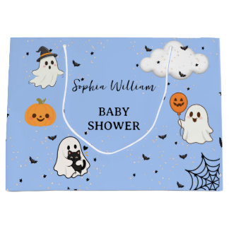 Grand Sac Cadeau Mignon Une petite frayeur est presque due Baby Sh