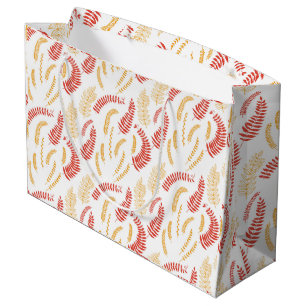 Grand Sac Cadeau Modèle floral