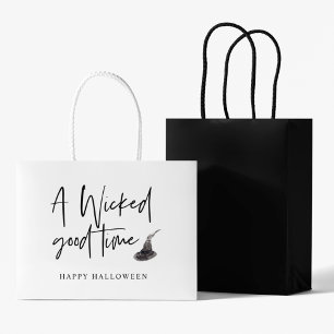 Grand Sac Cadeau Moderne Une Citation Du Bon Temps Bonne Hallowee