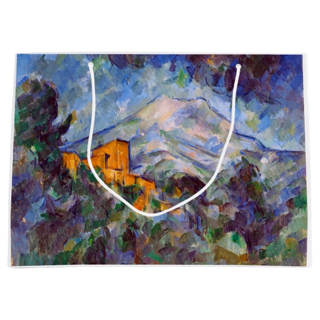 Grand Sac Cadeau Mont Sainte-Victoire, Paul Cezanne (Devant)