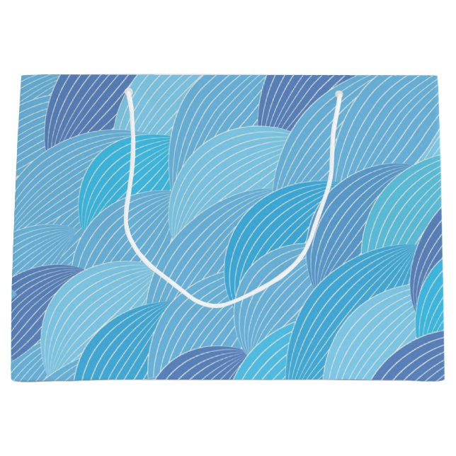 Grand Sac Cadeau motif Abstrait (Devant)