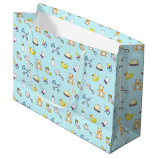 Grand Sac Cadeau Motif baby shower