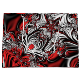 Grand Sac Cadeau motif de fractal