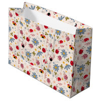 Motif Fleur sauvage Ladybug