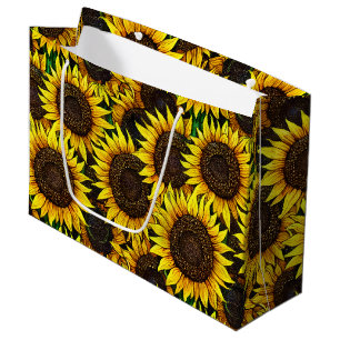 Grand Sac Cadeau Motif Sunny Large
