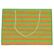 Motif Tribal Géométrique Rétro Milieu de Siècle Mo