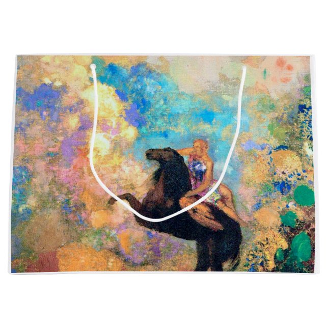 Grand Sac Cadeau Muse sur Pegasus, Redon (Devant)