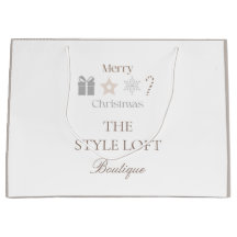 Neutre Joyeux Noël Minimaliste Boutique Magasin