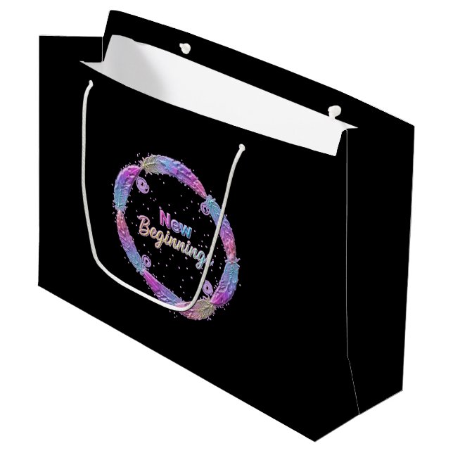 Grand Sac Cadeau New Beginnings / Nuevos Comienzos 2027 (Devant Angle)