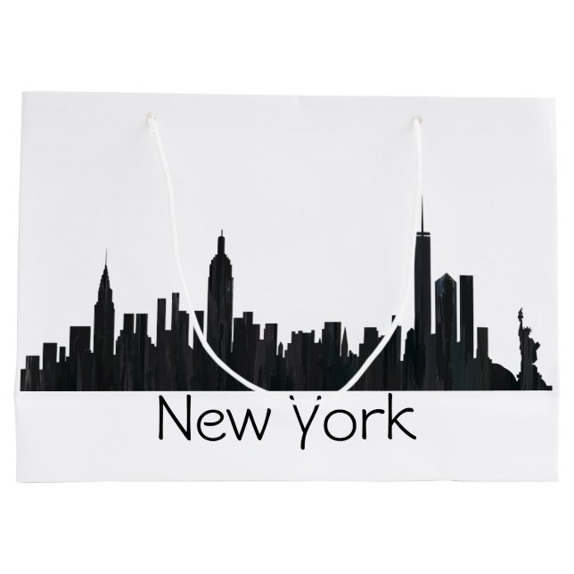 GRAND SAC CADEAU NEW YORK, HUILES D'HORIZON DE NY - (Dos)