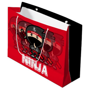 Grand Sac Cadeau Ninja Boy Christmas