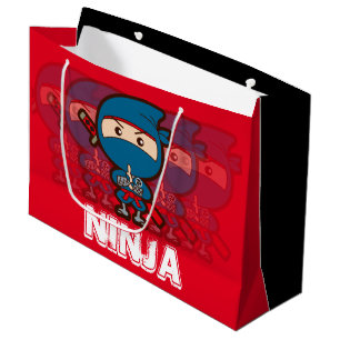 Grand Sac Cadeau Ninja Boy Christmas