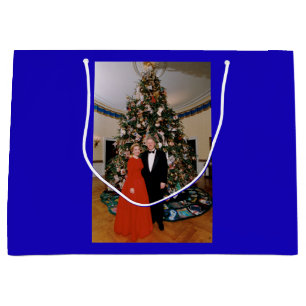 Grand Sac Cadeau Noël du président américain Bill Clinton et Hillar
