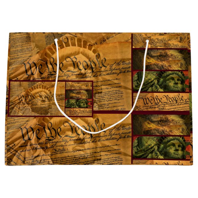 Grand Sac Cadeau Nous Le Peuple (Devant)