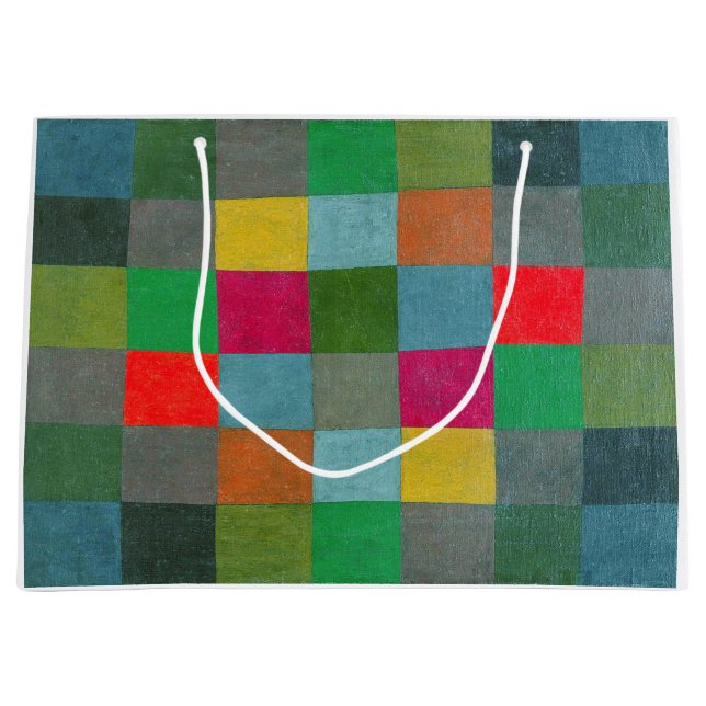 Grand Sac Cadeau Nouvelle harmonie, Paul Klee (Devant)