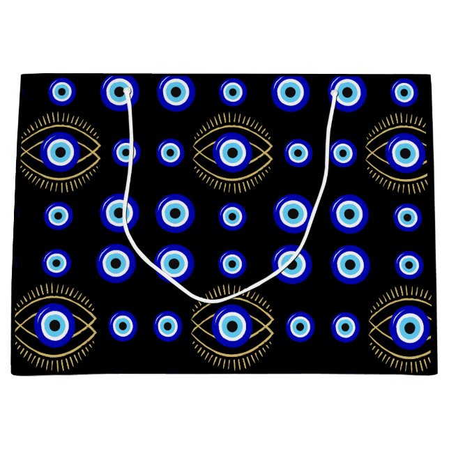 Grand Sac Cadeau Oeil malin (Devant)