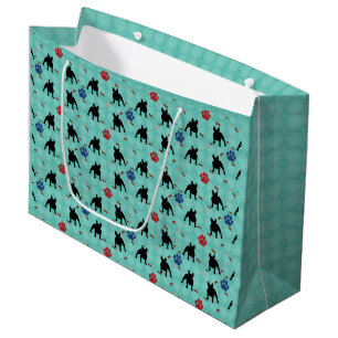 Grand Sac Cadeau Ombre de Frenchie