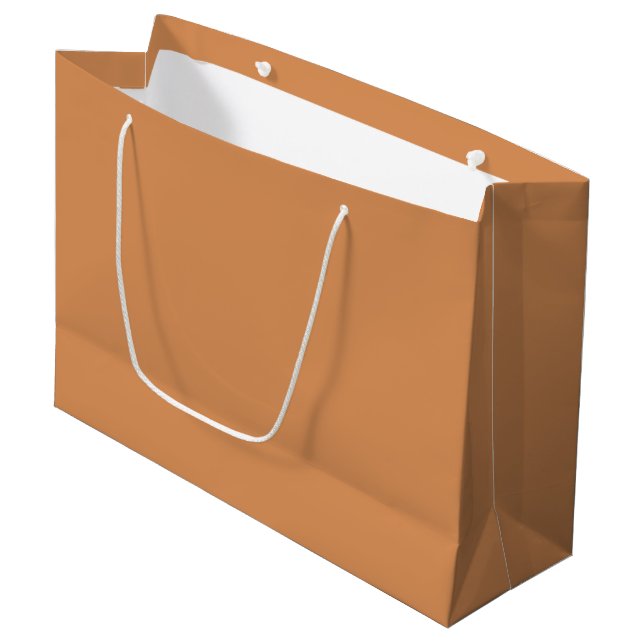 Grand Sac Cadeau Orange persan (Devant Angle)
