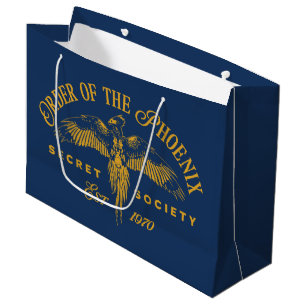 Grand Sac Cadeau Ordre du PHÉNIX Société secrète Graphique