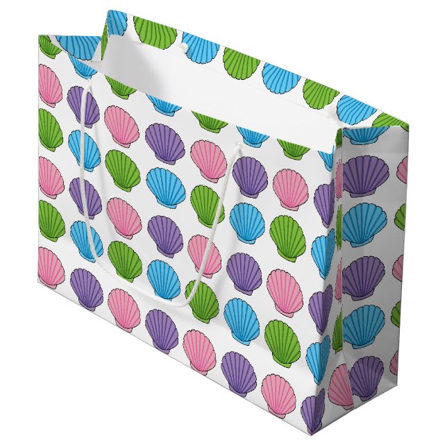 Grand Sac Cadeau Pack de Pastel (Devant Angle)