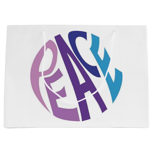 GRAND SAC CADEAU PAIX (Devant)