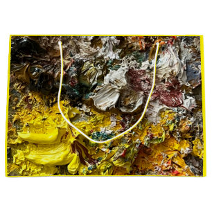 Grand Sac Cadeau Palette de l'artiste #1