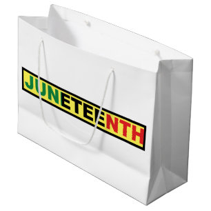 Grand Sac Cadeau Pan-Africain, 19° Blanc